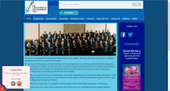 Desktop Screenshot of chestphilchoir.org.uk